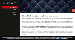 Desktop Screenshot of mark-arko.pl